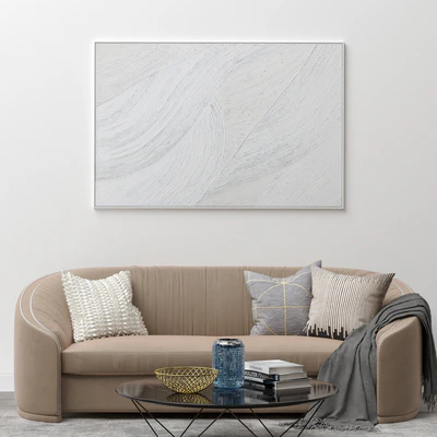 Abstract Textural Plaster Wall Art C-364 — Вид 7