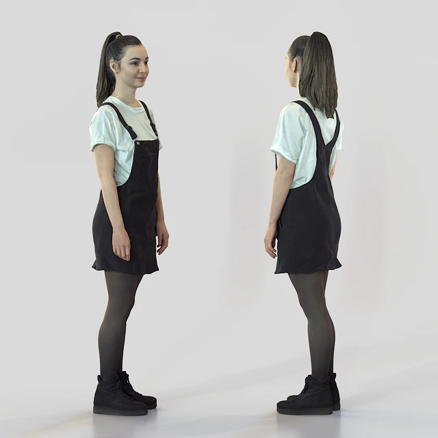 3d scan woman 6 — Descargar