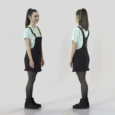 3d scan woman 6 — Ver 2