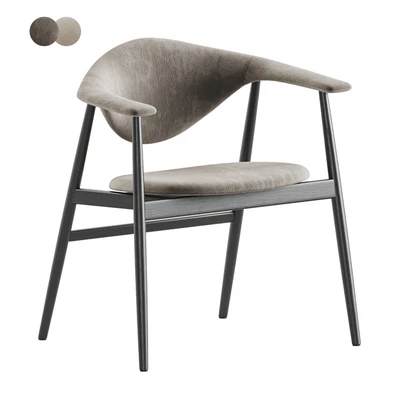 Masculo Dining Chair by Gubi — Ver 4