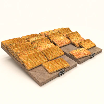 Focaccia - flat bread — Скачать