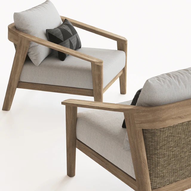 MALTA TEAK LOUNGE CHAIR — Скачать