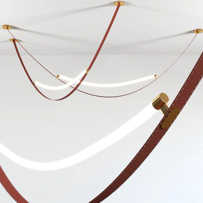 AliExpress Modern Leather Hanging Lamp — Ver 5