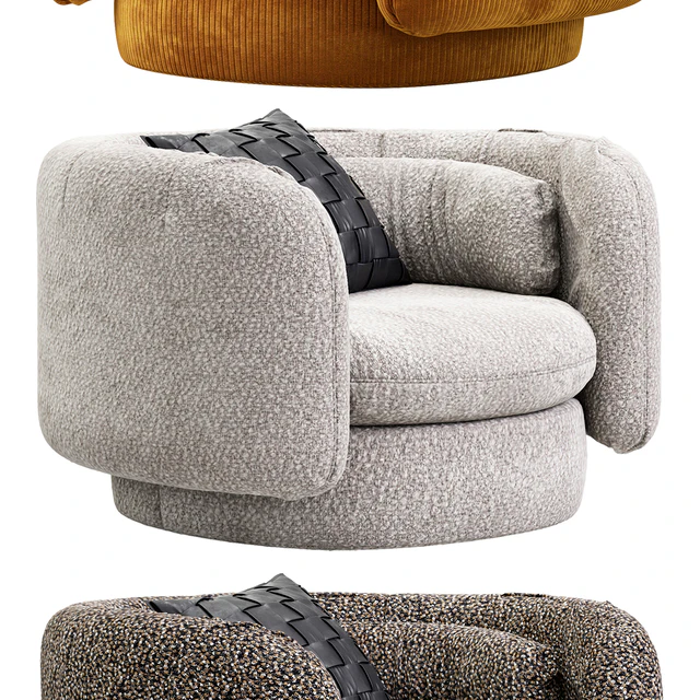 Group armchair Philippe Malouin for SCP — Скачать