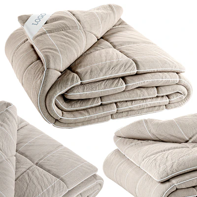 Folded Duvet with Label — Ver 1