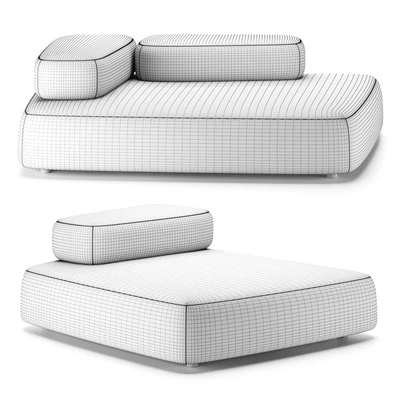 BUBBLE ROCK | Sofa by Living Divani — Ver 2