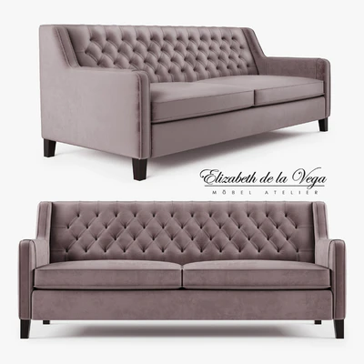 Sofa Elizabeth de la Vega A49 — Ver 1