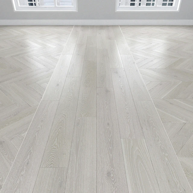 Parquet Oak white, 3 types: herringbone, linear, chevron. — Descargar