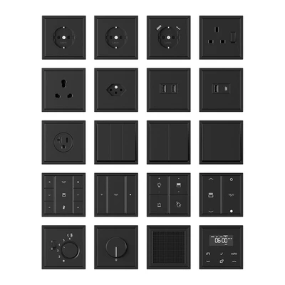 Jung LS 990 matt black and white — Вид 5