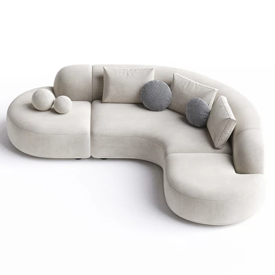 Sofa Eichholtz Sofa Bjorn Boucle Sand — Ver 3