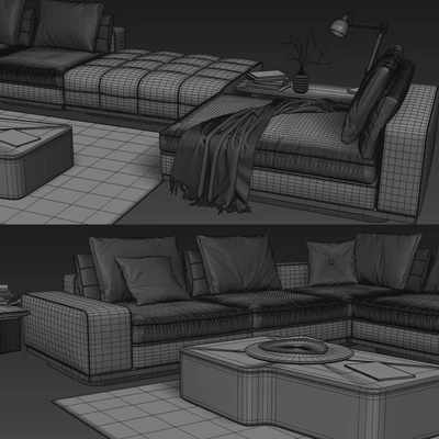 Minotti Lawrence Sofa A — Вид 3