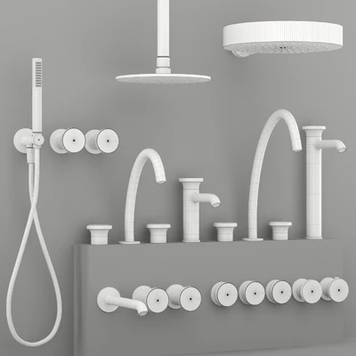 GESSI ORIGINI Bathroom faucet set 1 — View 7