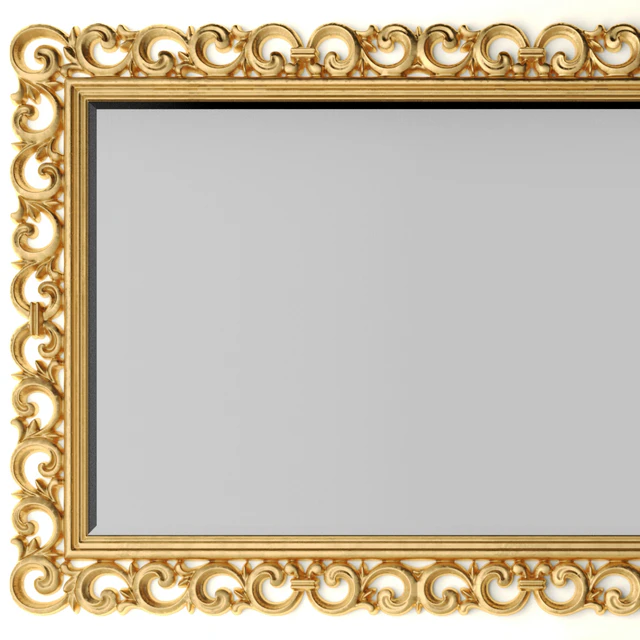 MirrorMirror. luxury, mirror, gold, wall decor, luxury, carved, frame, classic — Descargar