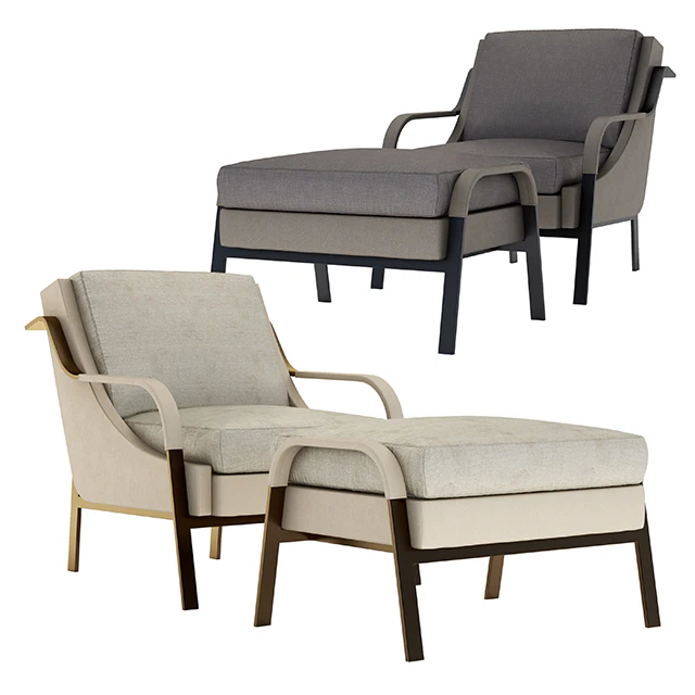Harlow Lounge Chair by HOLLY HUNT — Скачать