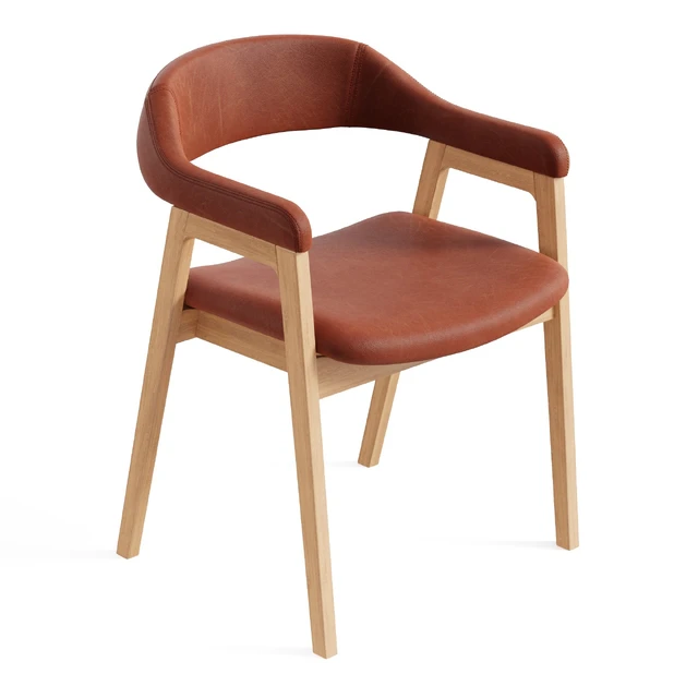 John Lewis and Partners Santino Dining Armchair TanOak — Скачать