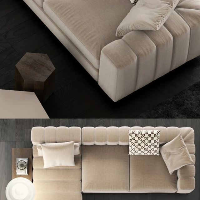 Minotti Freeman Sofa — Скачать
