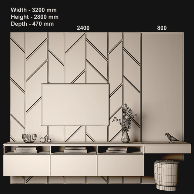 Furniture composition 57 — Descargar