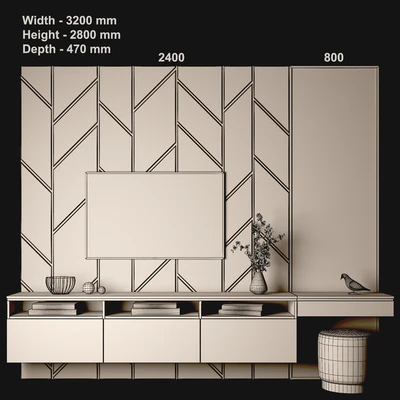 Furniture composition 57 — Ver 3