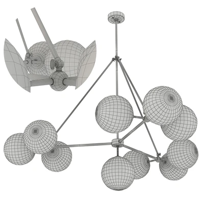 EICHHOLTZ Chandelier Bermude 112073 111826 — Вид 3