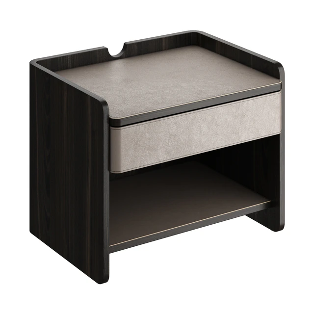 Italian modern minimalist style bedside table — Descargar