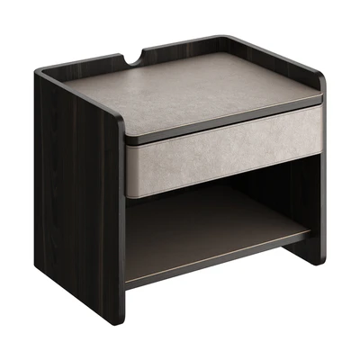 Italian modern minimalist style bedside table — Ver 1