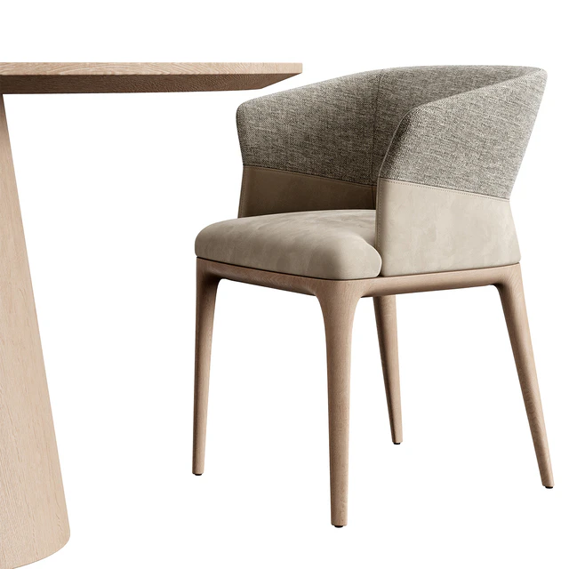 Quad Chair Konyshev Dinning Set — Скачать