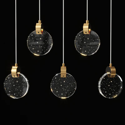 Pendant rectangular 5 light RENORD by Romatti — Вид 3