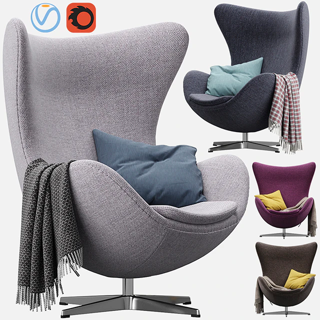Egg lounge chair — Descargar
