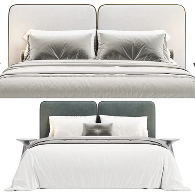 Gem Upholstered King Queen Bed — Вид 7
