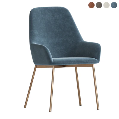 Evy II upholstered chair — Ver 5