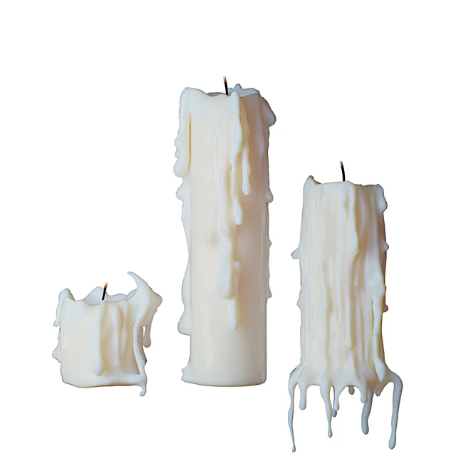 Set of molten candles 2 — Descargar