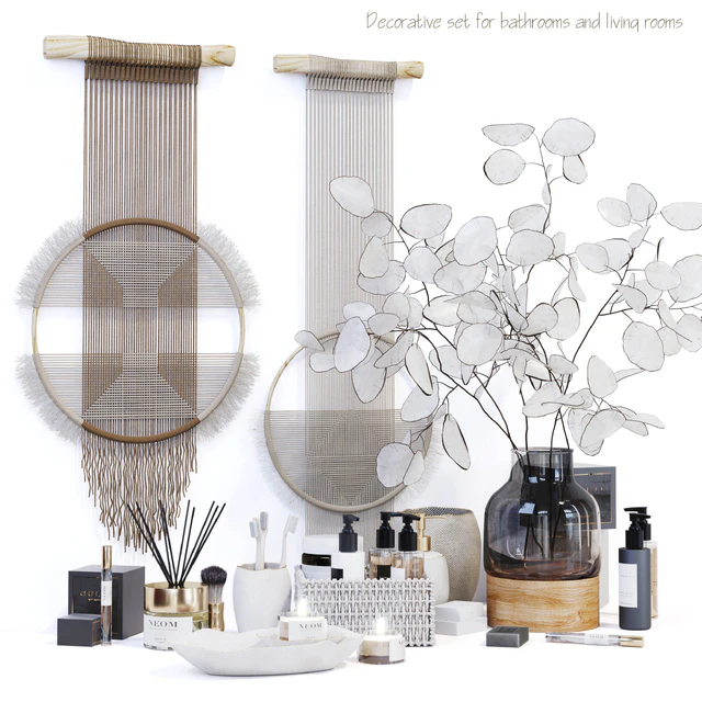 Decorative set for bathrooms and living rooms — Скачать