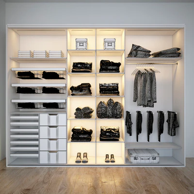 Wardrobe Mebelux Fiorente — Ver 3