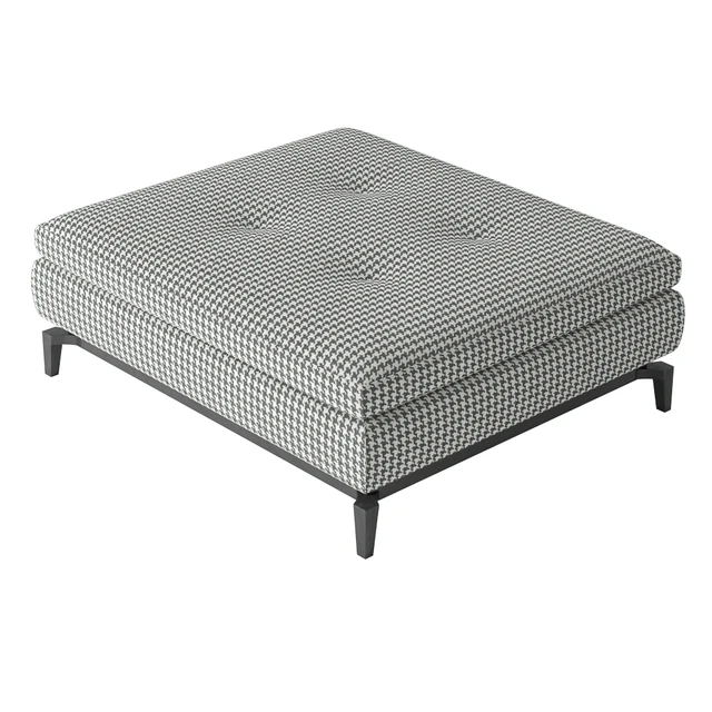 Minotti Andersen lovechair pouf — Скачать