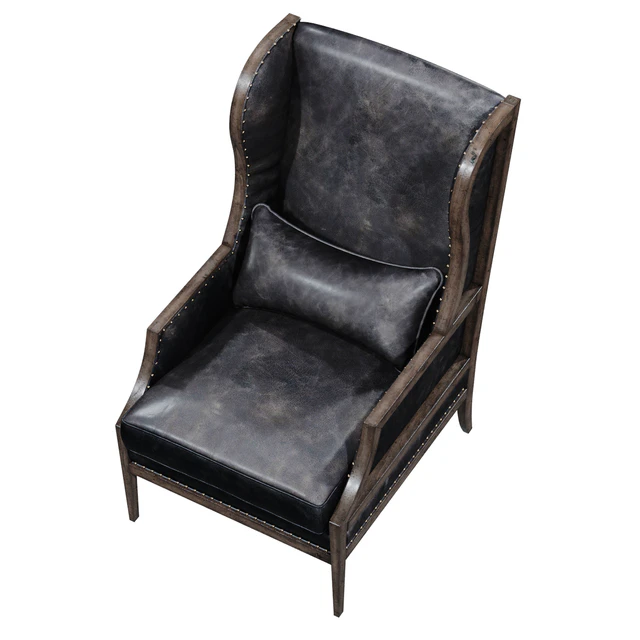 Hooker Furniture Living Room Laurel Exposed Wood Club Chair — Descargar