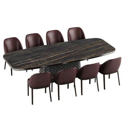 Cattelan Italia Atrium Keramik Premium table Mariel chair set — Ver 6