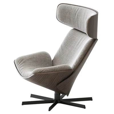 Almora B&B Italia Armchair and Footrest — Вид 6