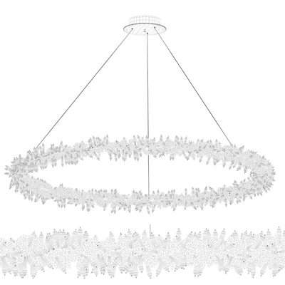 Crystal ring chandelier SIBYL XL — Ver 2