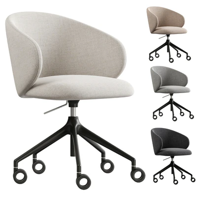 Connubia Tuka Sand / Matt Black Task Chair — Ver 1