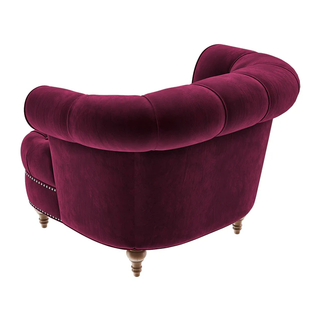 LA ROSA TUFTED Accent Armchair — Descargar