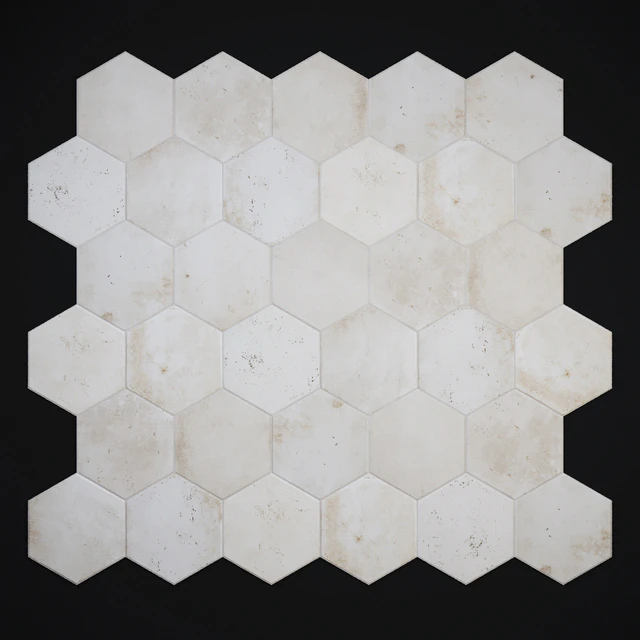 CIR Esagona White Rope (Ex Cotone) Tile Set — Descargar