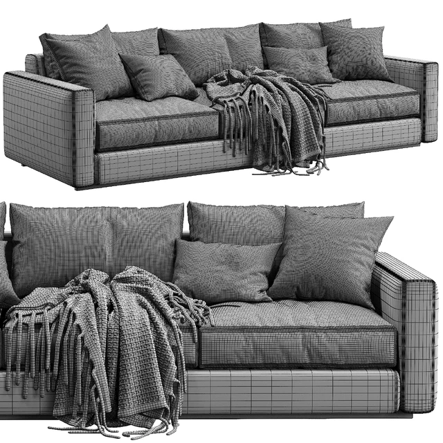 Ferlea Sofa Simple (2 color version) — Скачать