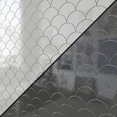 Ceramic wall tile EQUIPE SCALE Fan 2 — Ver 3
