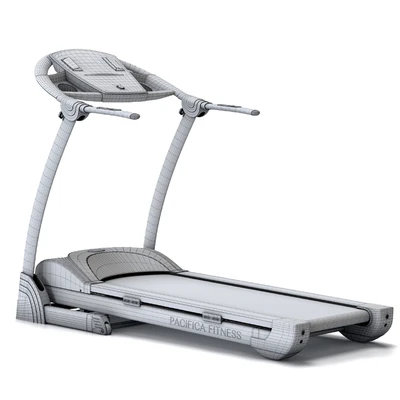Беговая дорожка Pacifica fitness от Eurofit. Тренажер — Вид 6