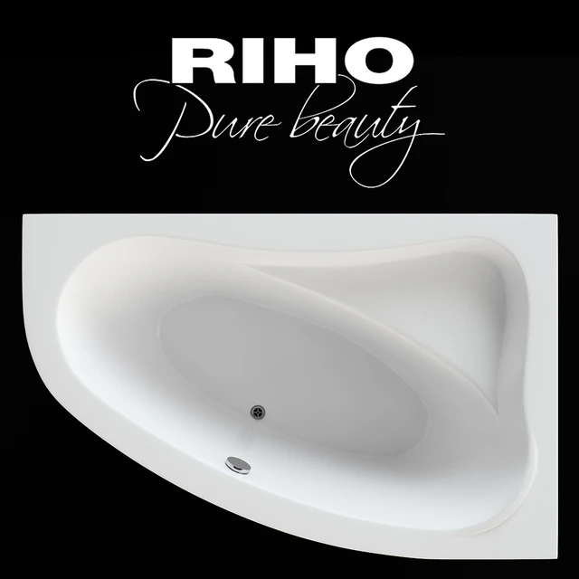 Bath Acrylic asymmetric Riho Lyra — Download
