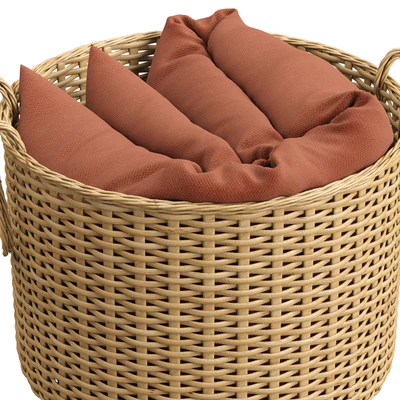 basket with blanket — Вид 5