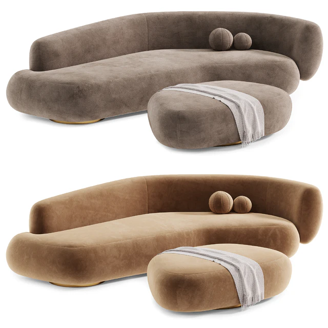 OKHA REPOSE Sofa Modern By Kookudesign — Descargar