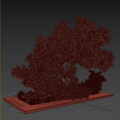 Garden set Grass   &   Tree — Ver 4