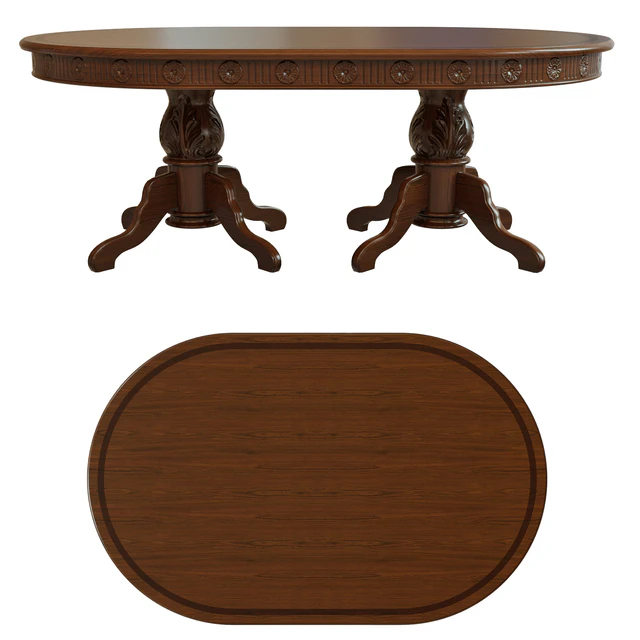 Threaded Dining Table 03 — Descargar