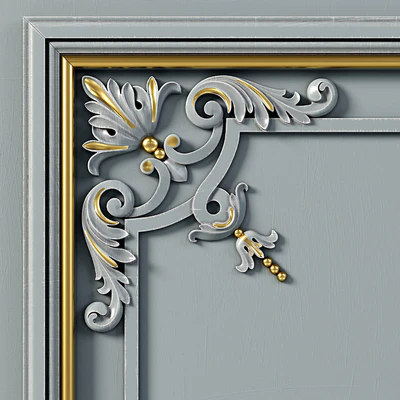 Wall molding 20. Boiserie classic panels — View 4